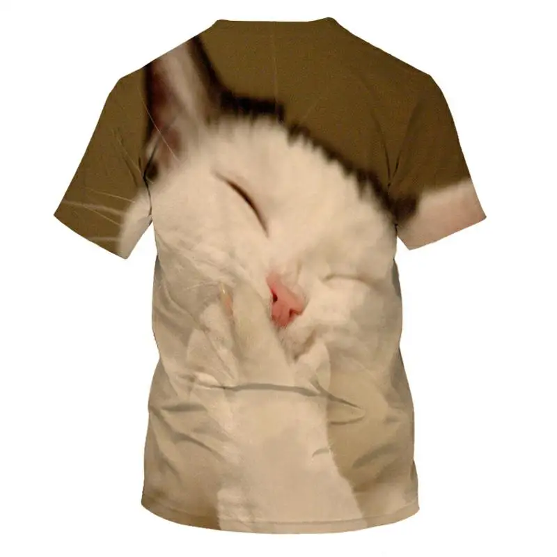 Summer Mujer Tshirt Tee Unisex New Funny Cats 3D Print Animal Summer Short Sleeve T-Shirts Tops Streetwear Vintage
Summer Mujer Tshirt Tee Unisex New Funny Cats 3D Print Animal Summer Short Sleeve T-Shirts Tops Streetwear Vintage