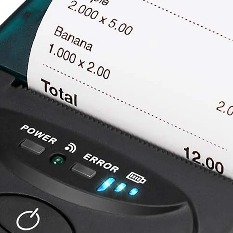 Bluetooth Printer,58mm Mini Thermal Printer,POS Receipt Printer for PC Android ESC/POS Print Commands Set EU Plug
Bluetooth Printer,58mm Mini Thermal Printer,POS Receipt Printer for PC Android ESC/POS Print Commands Set EU Plug