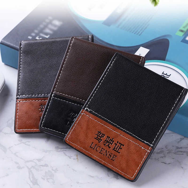 Driver License Holder PU leather On Cover For Car Drinving Documents Business ID Card Holder Certificate Folder Wallet
Driver License Holder PU leather On Cover For Car Drinving Documents Business ID Card Holder Certificate Folder Wallet