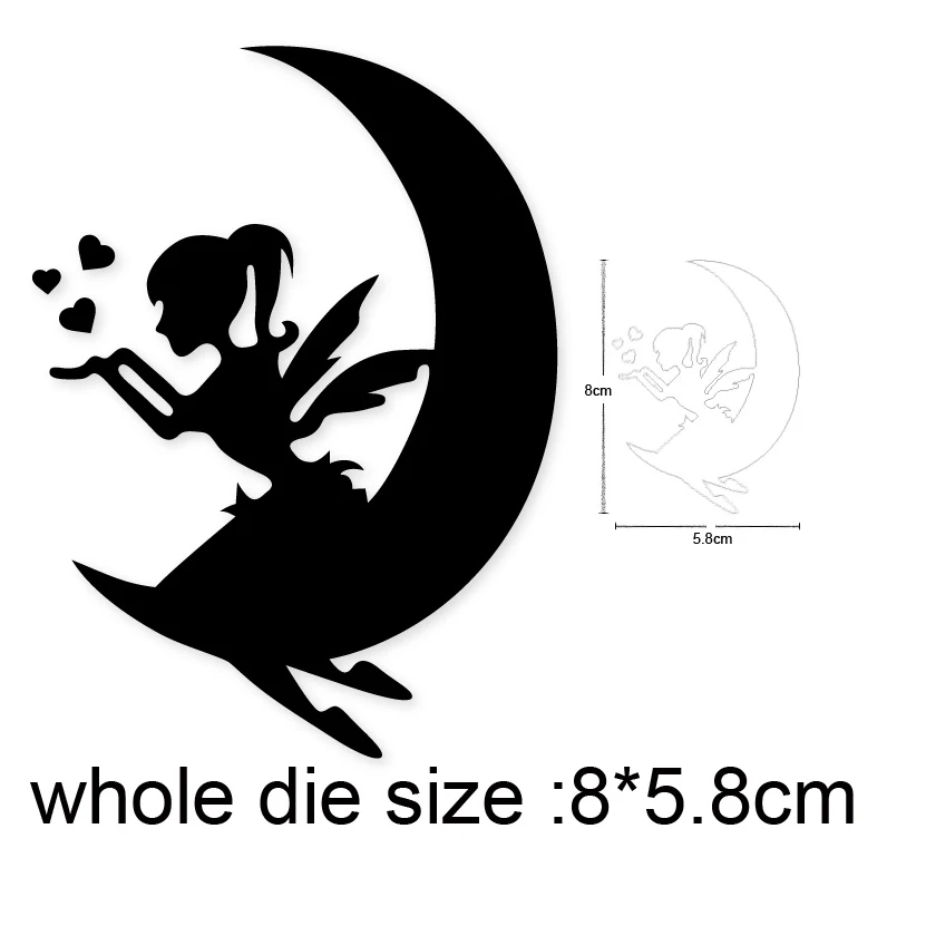 Metal Cutting Dies fairy Mermaid For Scrapbooking Stencils DIY Album Cards Decoration Embossing Folder Die Cutter Tools Mold
Metal Cutting Dies fairy Mermaid For Scrapbooking Stencils DIY Album Cards Decoration Embossing Folder Die Cutter Tools Mold