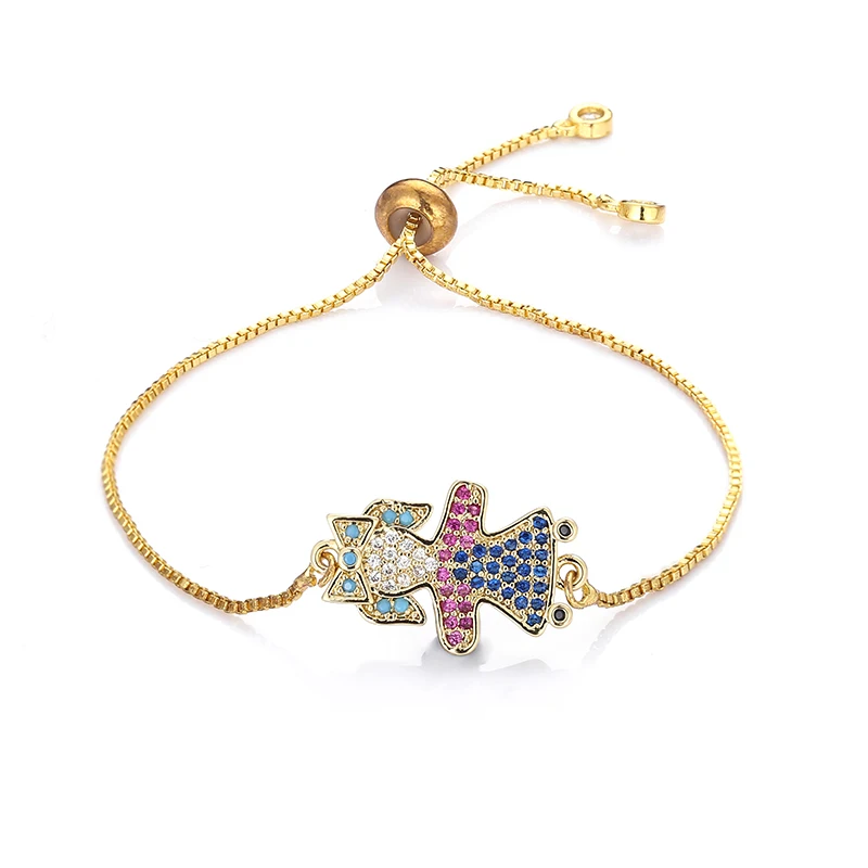 fashion women's rainbow girl jewelry gold cz colorful zircon bracelet bangle adjustable chain bracelet for women
fashion women's rainbow girl jewelry gold cz colorful zircon bracelet bangle adjustable chain bracelet for women