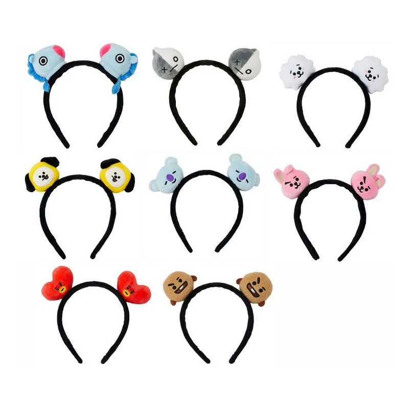 Plush hair band, hair ring, headdress, jewelry doll, cartoon animation, Korean wave team surroundin Bangtan boysg
Plush hair band, hair ring, headdress, jewelry doll, cartoon animation, Korean wave team surroundin Bangtan boysg