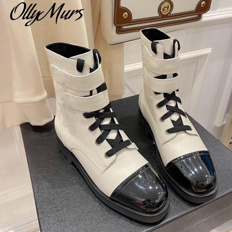 Ollymurs Vintage Winter Women Boots Lace Up Platform Shoes Round Toe Luxury Genuine Leather Female Boots
Ollymurs Vintage Winter Women Boots Lace Up Platform Shoes Round Toe Luxury Genuine Leather Female Boots