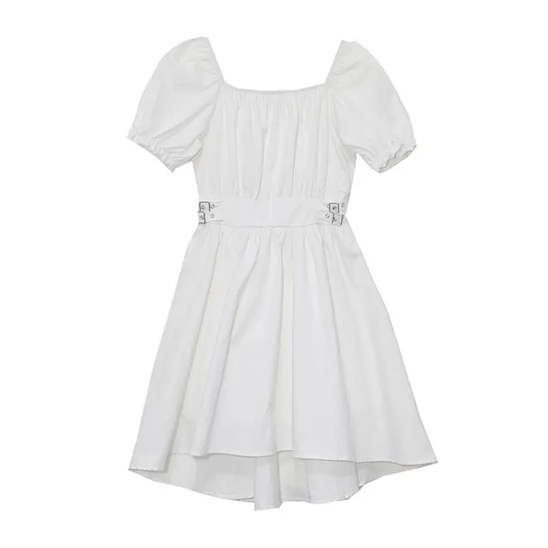 Black dress new female summer French side neck hubble-bubble sleeve skirt gentle temperament Hepburn wind little black dress
Black dress new female summer French side neck hubble-bubble sleeve skirt gentle temperament Hepburn wind little black dress