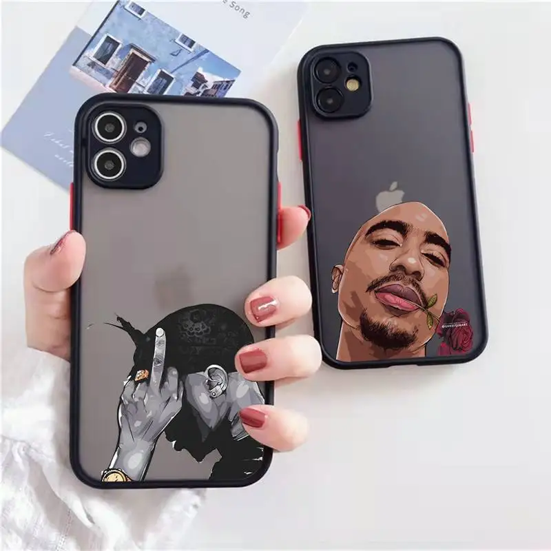 Rapper 2Pac Tupac Shakur Phone Case matte transparent For iphone 7 8 11 12 13 plus mini x xs xr pro max cover
Rapper 2Pac Tupac Shakur Phone Case matte transparent For iphone 7 8 11 12 13 plus mini x xs xr pro max cover