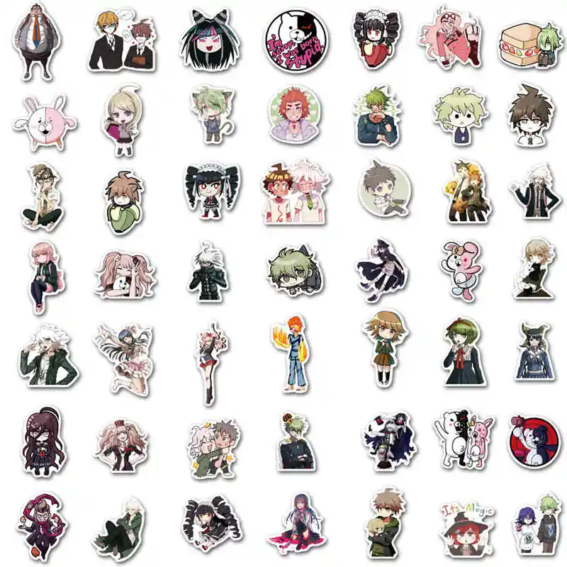 Популярные японские аниме граффити Danganronpa 100 шт./лот сделай сам эстетические