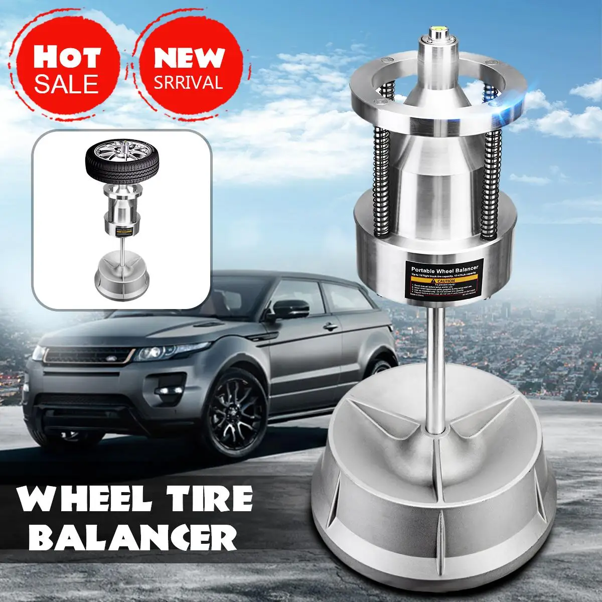 Portable Hubs Wheel Tire Balancer Bubble Level Heavy Duty Rim Car Tire Wheel Balancer Auto Tyre Balancing Machine for Car Truck
Portable Hubs Wheel Tire Balancer Bubble Level Heavy Duty Rim Car Tire Wheel Balancer Auto Tyre Balancing Machine for Car Truck