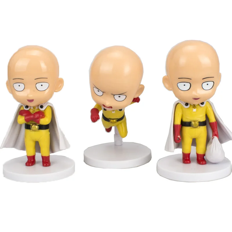3Pcs/Lot ONE PUNCH-MAN Japanese Cute 10cm PVC Action Figure Figurine Anime Ornaments Manga Dolls Toys For Boys
3Pcs/Lot ONE PUNCH-MAN Japanese Cute 10cm PVC Action Figure Figurine Anime Ornaments Manga Dolls Toys For Boys