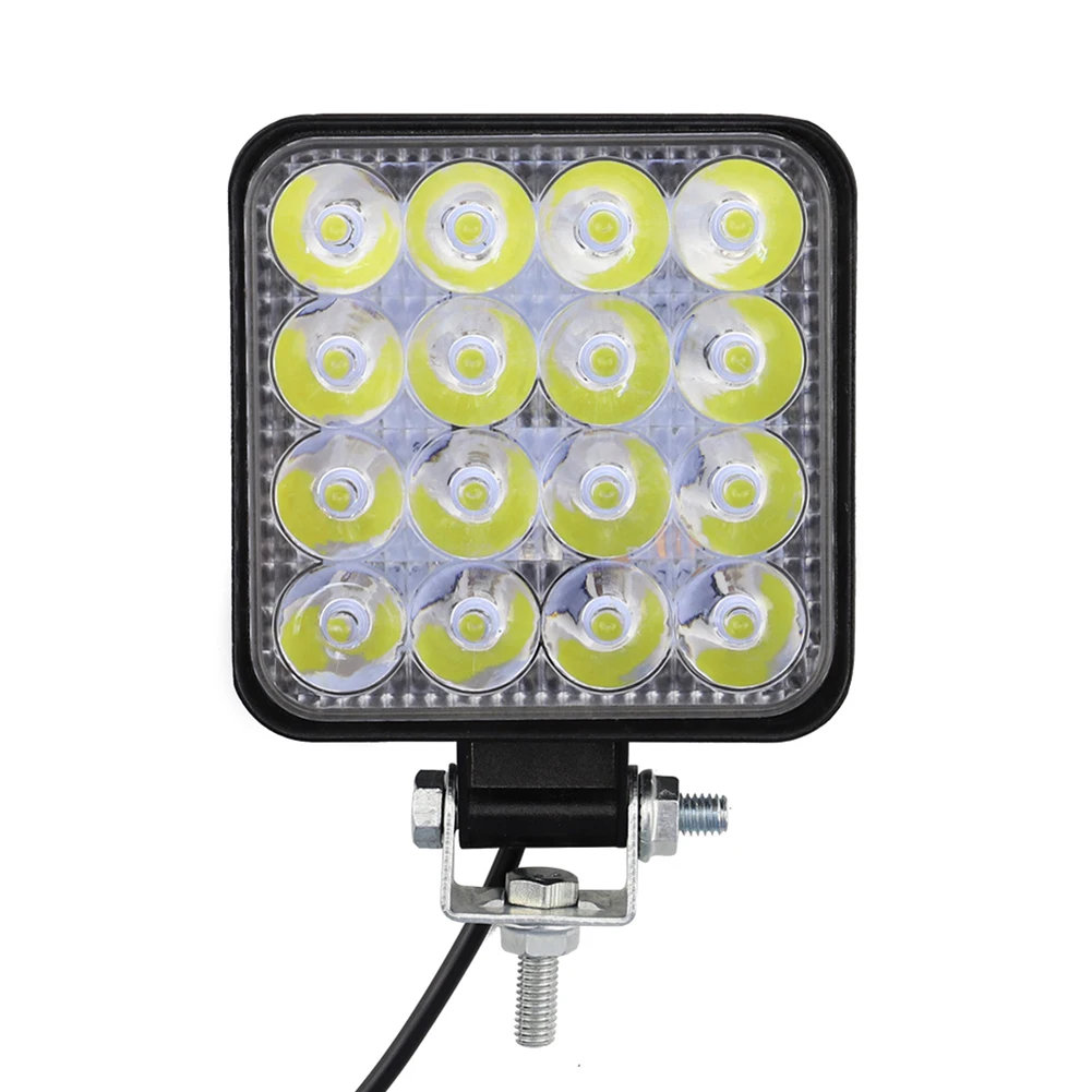 2Pcs 48W Square Bright LED Spotlight Work Light Car SUV Truck Driving Fog Lamp for Car Repairing Camping Hiking Backpacking
2Pcs 48W Square Bright LED Spotlight Work Light Car SUV Truck Driving Fog Lamp for Car Repairing Camping Hiking Backpacking