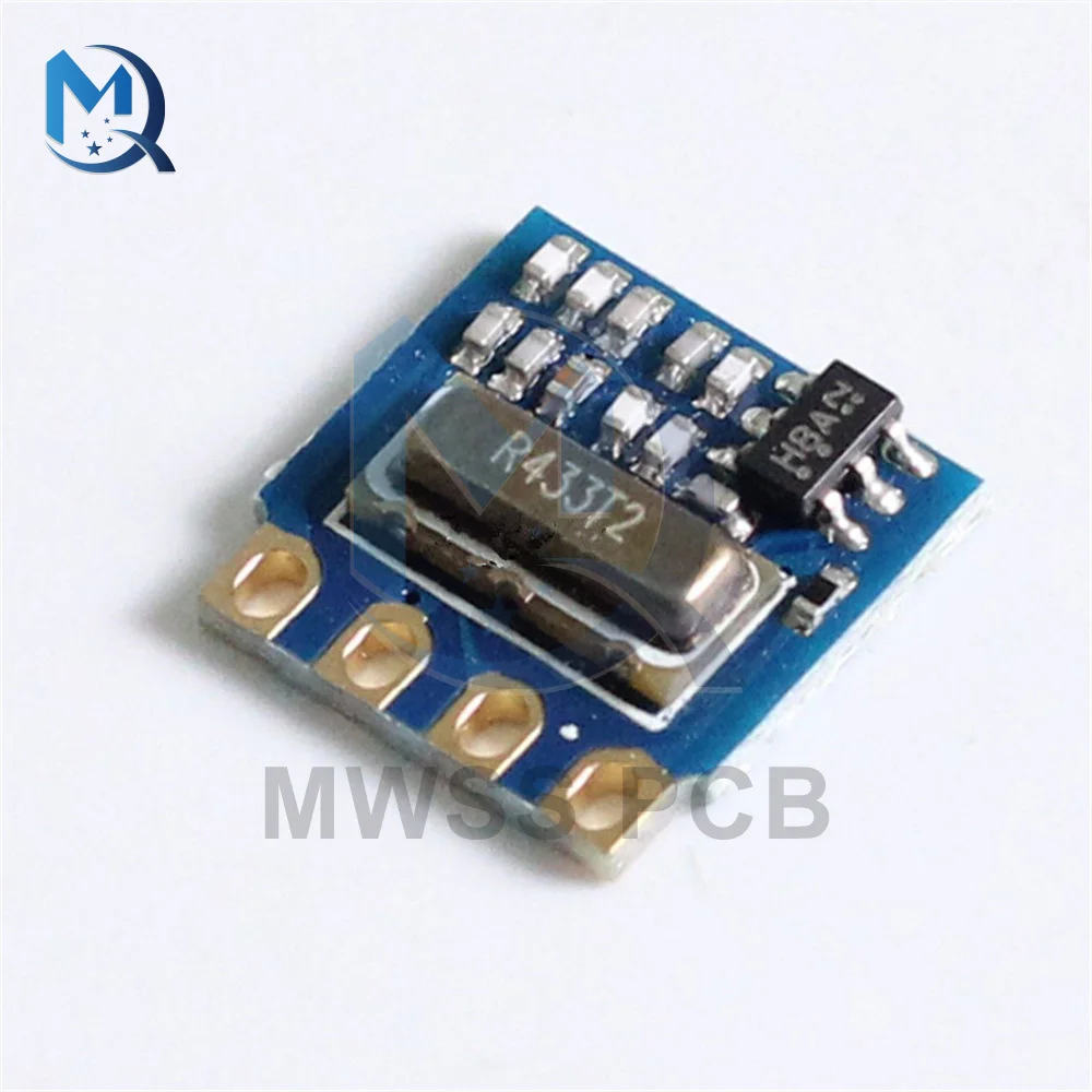 

H3V4F H34A 433MHz Transmitter Receiver Wireless Module MINI Funk Send module Ask Chip PCB Board For Arduino Security Alarm