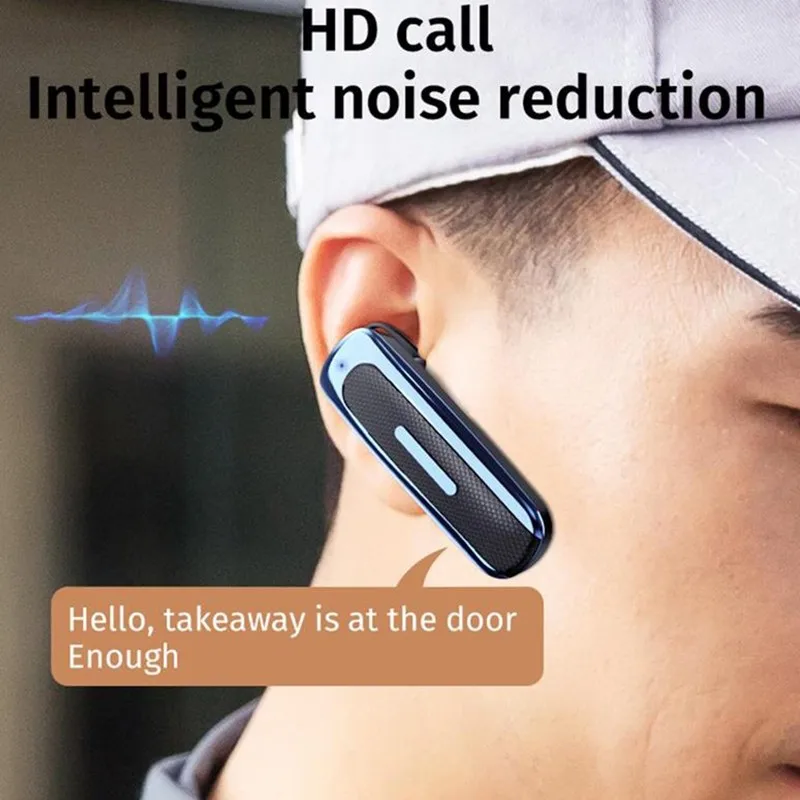 E1 TWS Bluetooth Earphone BT 5.0 Single Ear 9D Stereo Wireless Headset Long Standby Waterproof Business Sport Headphone With Mic
E1 TWS Bluetooth Earphone BT 5.0 Single Ear 9D Stereo Wireless Headset Long Standby Waterproof Business Sport Headphone With Mic