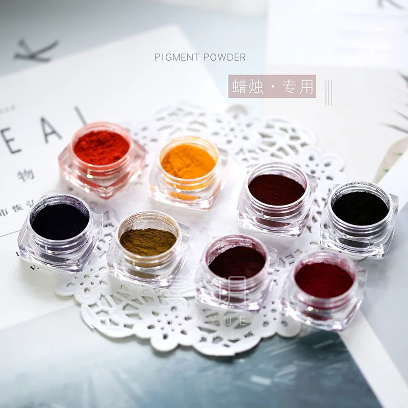Diy Incense Candle special pigment powder dyes, craft wax cards easy-to-color powder-like 1 gram pack
Diy Incense Candle special pigment powder dyes, craft wax cards easy-to-color powder-like 1 gram pack