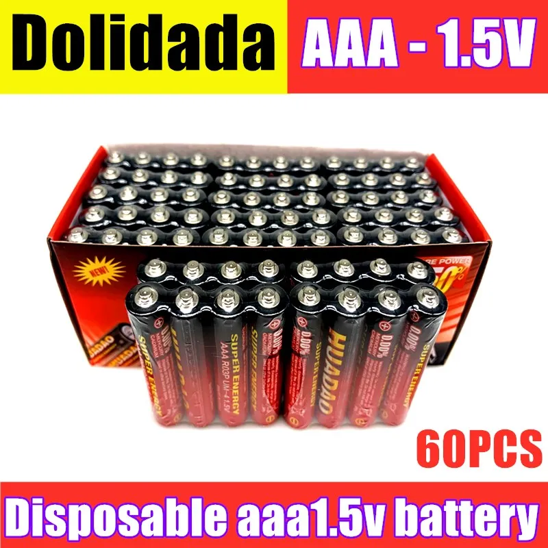 Disposable battery1.5v Battery AAA Carbon Batteries Safe Strong explosion-proof 1.5 Volt AAA Battery UM4 Batery No mercury
Disposable battery1.5v Battery AAA Carbon Batteries Safe Strong explosion-proof 1.5 Volt AAA Battery UM4 Batery No mercury