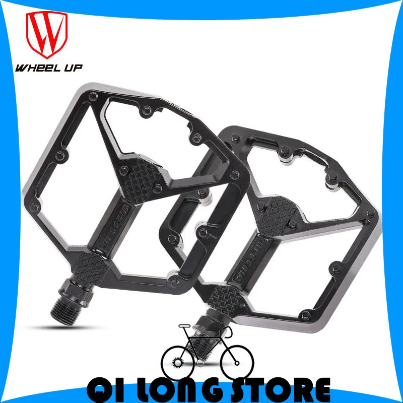 WHEEL UP Bicycle Pedal Mountain Bike Road Bike Pedal Aluminum Alloy Double DU bearing riding equipment outdoor
WHEEL UP Bicycle Pedal Mountain Bike Road Bike Pedal Aluminum Alloy Double DU bearing riding equipment outdoor