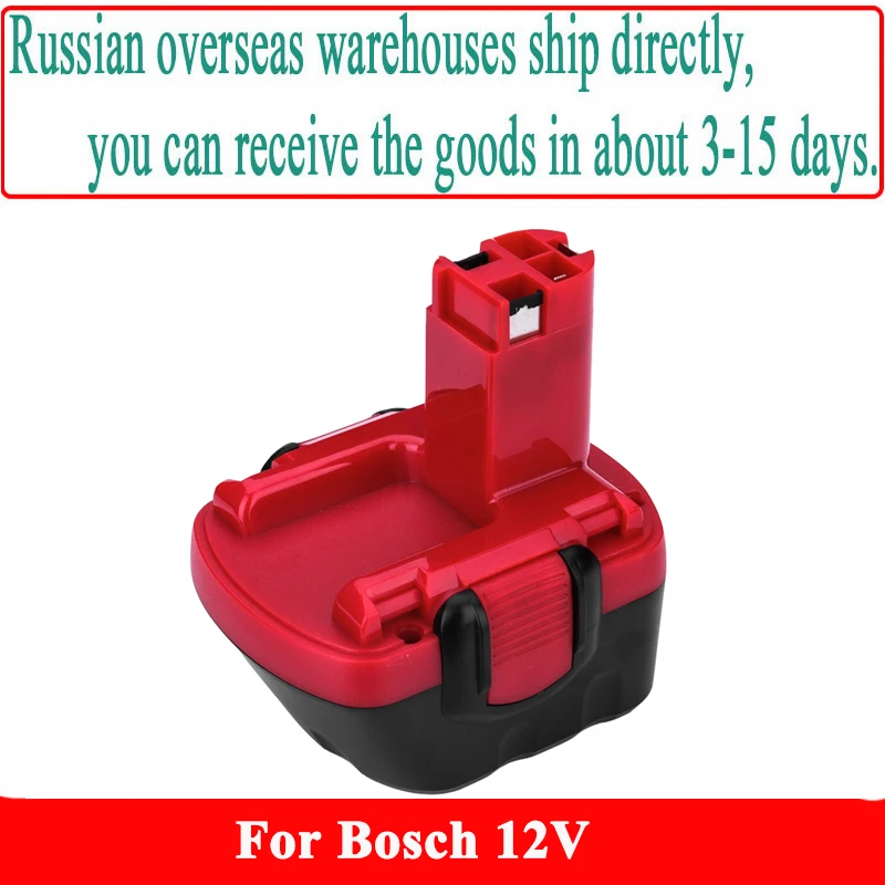 Rechargeable Battery for Bosch 2000mAh 3000mAh GSR 12v GSB 18 VE-2 GDS 18 V-HT GSR 18 VE-2 PSB 18VE PSR 18VE PSR 12V PAG 12 VE-2
Rechargeable Battery for Bosch 2000mAh 3000mAh GSR 12v GSB 18 VE-2 GDS 18 V-HT GSR 18 VE-2 PSB 18VE PSR 18VE PSR 12V PAG 12 VE-2