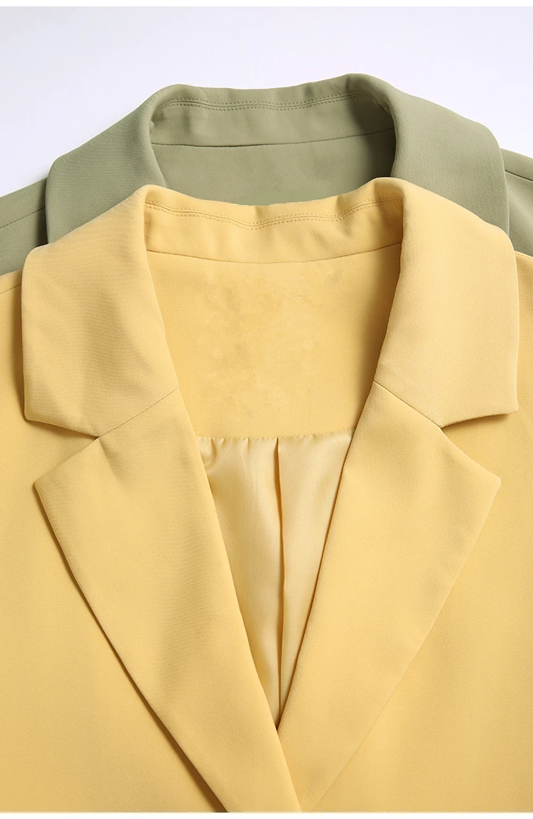 2021 Spring New Vintage casual Blazer Women Solid Color Long Sleeved Suit Jacket Women
2021 Spring New Vintage casual Blazer Women Solid Color Long Sleeved Suit Jacket Women