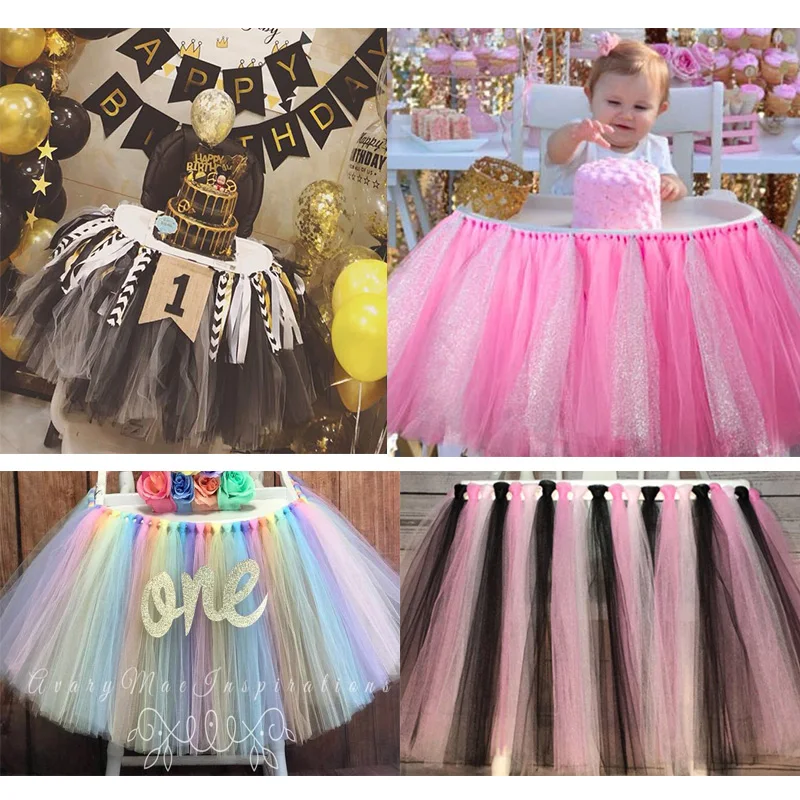 Baby Shower Decorations Tutu Dress Decor Pink Tulle Skirt Sweet Table Romantic Party Favor Baby Birthday Chair Cover Boys Girls
Baby Shower Decorations Tutu Dress Decor Pink Tulle Skirt Sweet Table Romantic Party Favor Baby Birthday Chair Cover Boys Girls