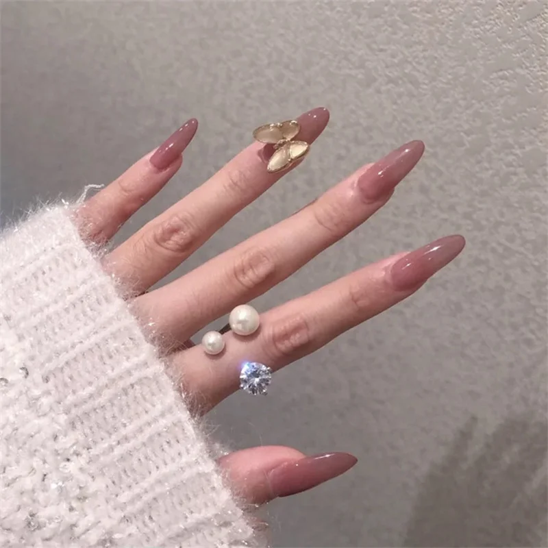 New False Nails Tips Patch With Glue Butterfly Shape Full Cover Wearable Manicure Tools DIY Long Style Fake Nails Art Accessory
New False Nails Tips Patch With Glue Butterfly Shape Full Cover Wearable Manicure Tools DIY Long Style Fake Nails Art Accessory