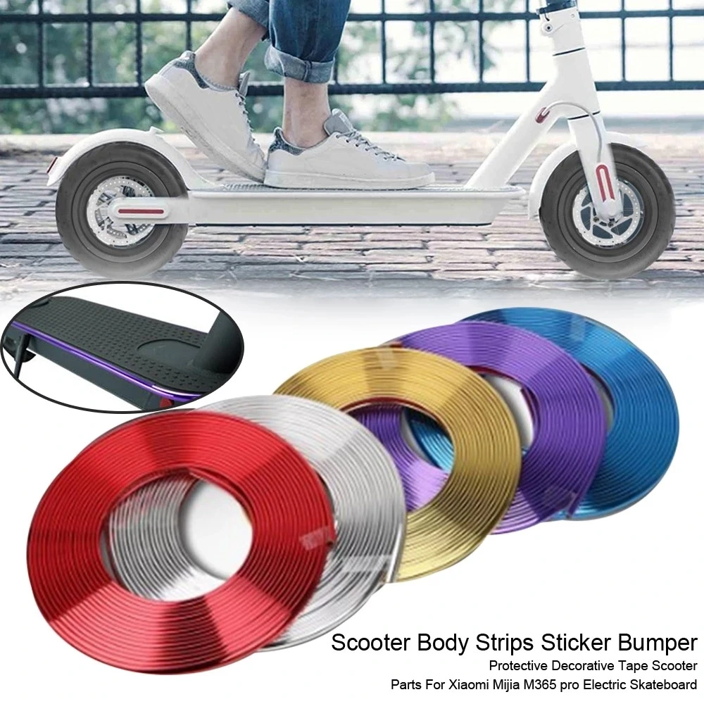 Colorful 8M Length Self-Adhesive Anti-collision Strip Edge Protective Guards Strip Sticker Bumper Protection for Xiaomi Scooter
Colorful 8M Length Self-Adhesive Anti-collision Strip Edge Protective Guards Strip Sticker Bumper Protection for Xiaomi Scooter