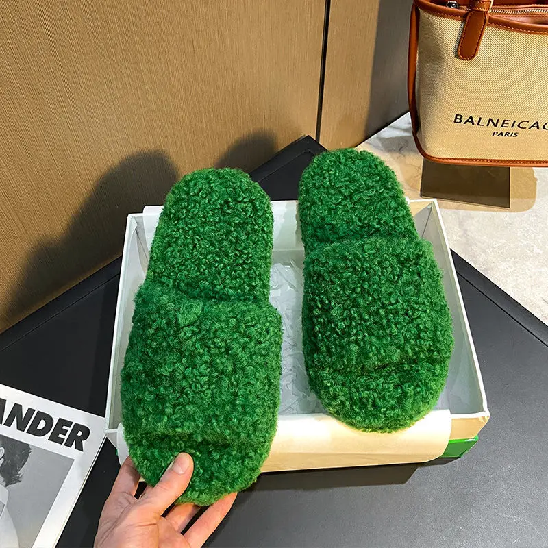 2021 B Fashion Women's Slippers Autumn and Winter Slippers Outer Wear Thick Bottom 2021 New Plush Slippers
2021 B Fashion Women's Slippers Autumn and Winter Slippers Outer Wear Thick Bottom 2021 New Plush Slippers