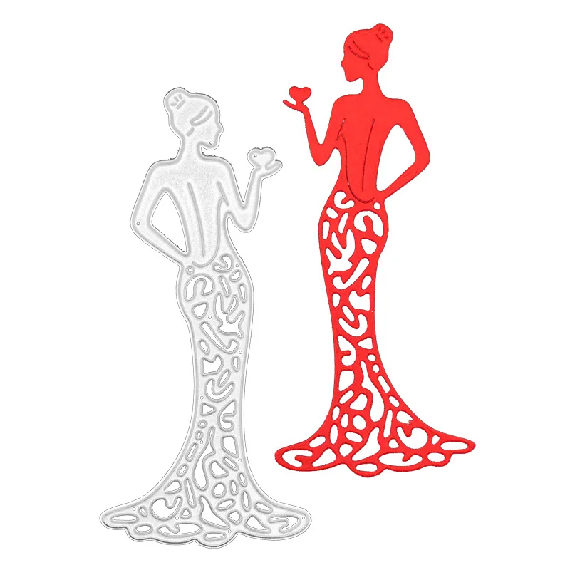 Stencil Elegant Woman Metal Cutting Dies Embossing Craft Template Blade Punch Knife Mould Scrapbooking Card Paper Decorative
Stencil Elegant Woman Metal Cutting Dies Embossing Craft Template Blade Punch Knife Mould Scrapbooking Card Paper Decorative