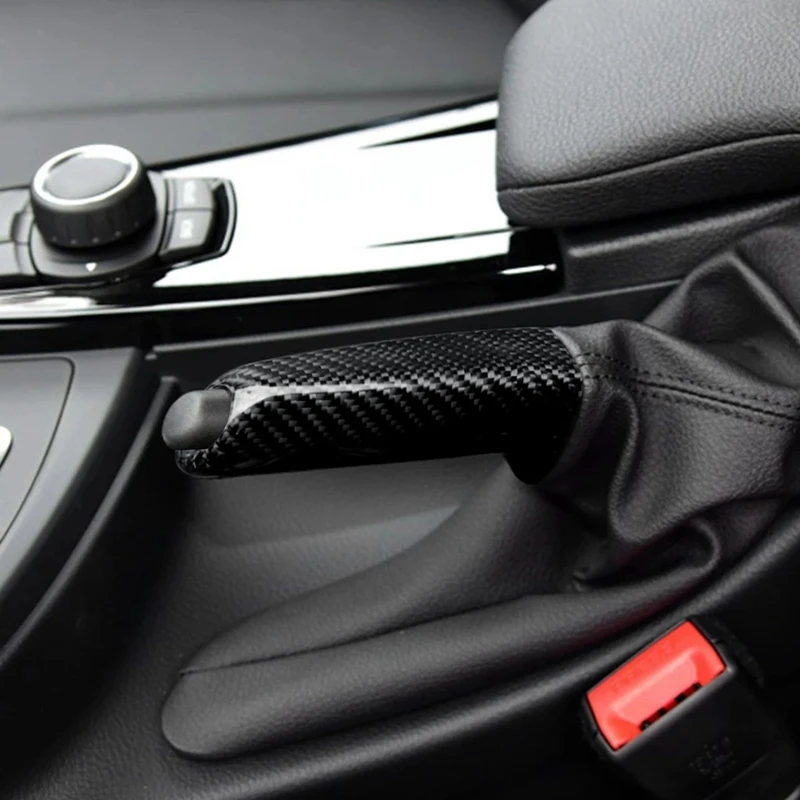For-BMW New 1 2 3 4 Series E90 E60 F30 ABS Carbon Fiber Handbrake Cover Gear Modification Lever Decoration
For-BMW New 1 2 3 4 Series E90 E60 F30 ABS Carbon Fiber Handbrake Cover Gear Modification Lever Decoration