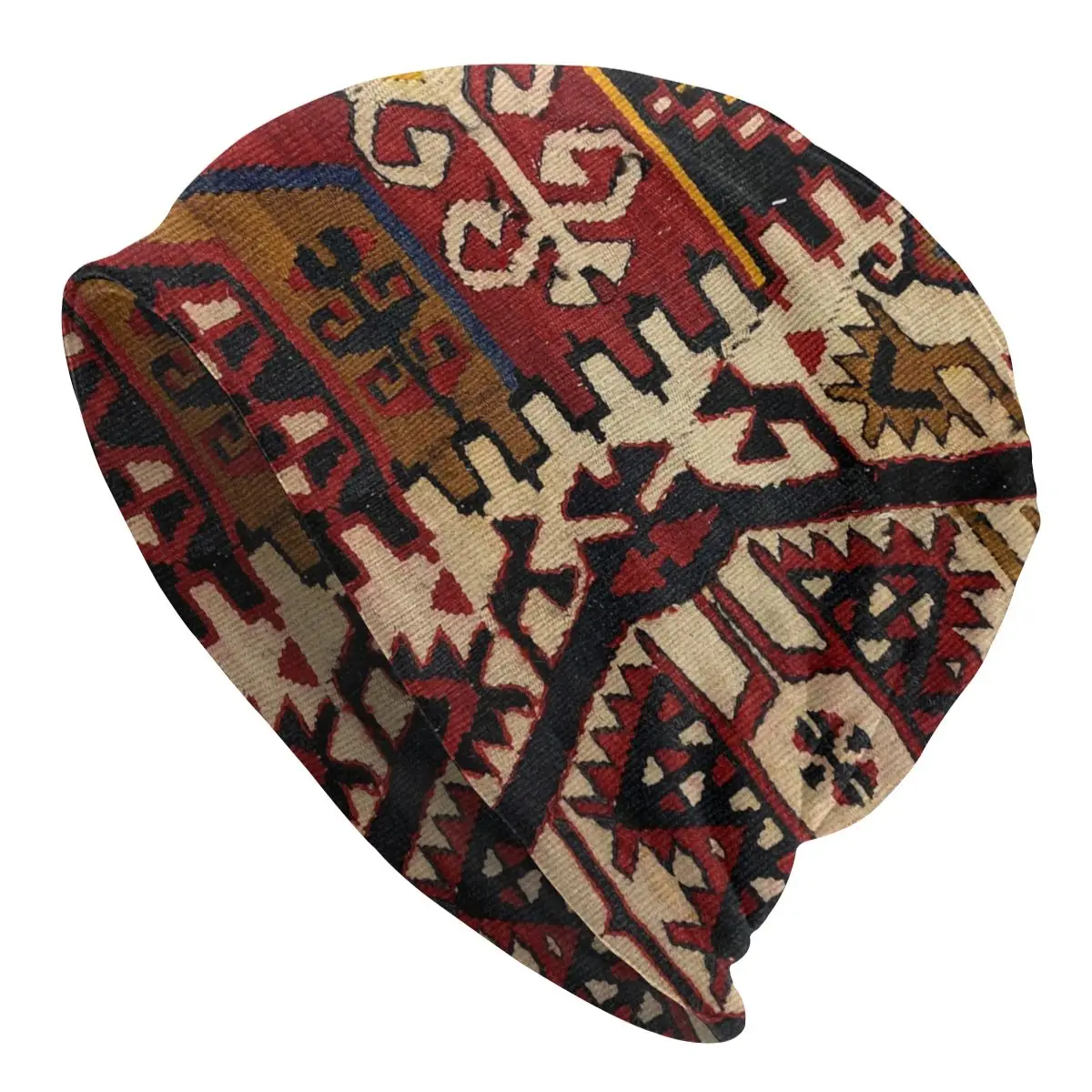 

Bonnet Knitting Hat Women Men Boho Ethnic Kilim Style Fashion Skullies Beanies Caps Navajo Retro Tribal Beanie Hats Ski Cap