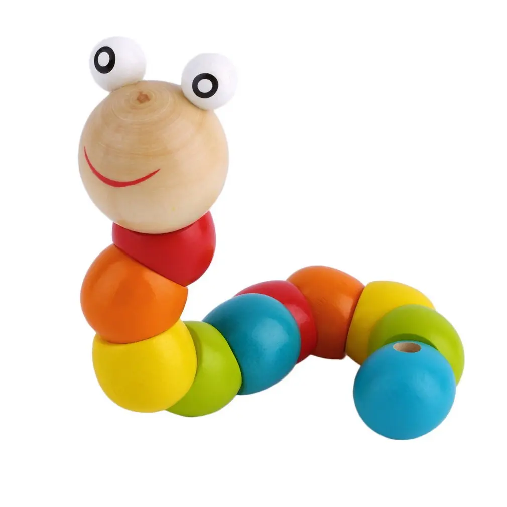 Wooden Twisty Wiggly Worm Multicolour Sensory Kids Children Boys Girls Colorful Wooden Worm Sensory Wood Bead Toys 
Wooden Twisty Wiggly Worm Multicolour Sensory Kids Children Boys Girls Colorful Wooden Worm Sensory Wood Bead Toys