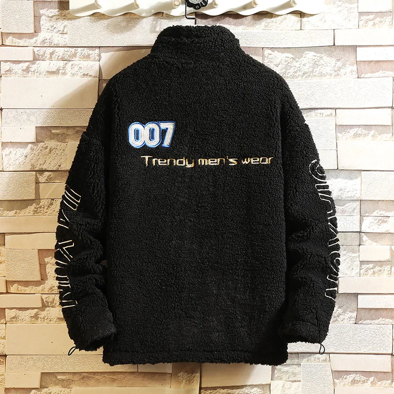 Winter new parka coat men's loose thick warm jacket stand-up collar jacket lamb velvet windproof ladies jacket large size 5XL
Winter new parka coat men's loose thick warm jacket stand-up collar jacket lamb velvet windproof ladies jacket large size 5XL