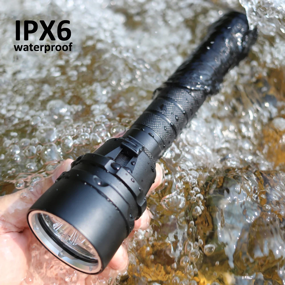 Dive Light LED Flashlight Super Bright Torch Professional IPX6 Dive Lamp Underwater Lantern Waterproof Outdoor Adventure camping
Dive Light LED Flashlight Super Bright Torch Professional IPX6 Dive Lamp Underwater Lantern Waterproof Outdoor Adventure camping