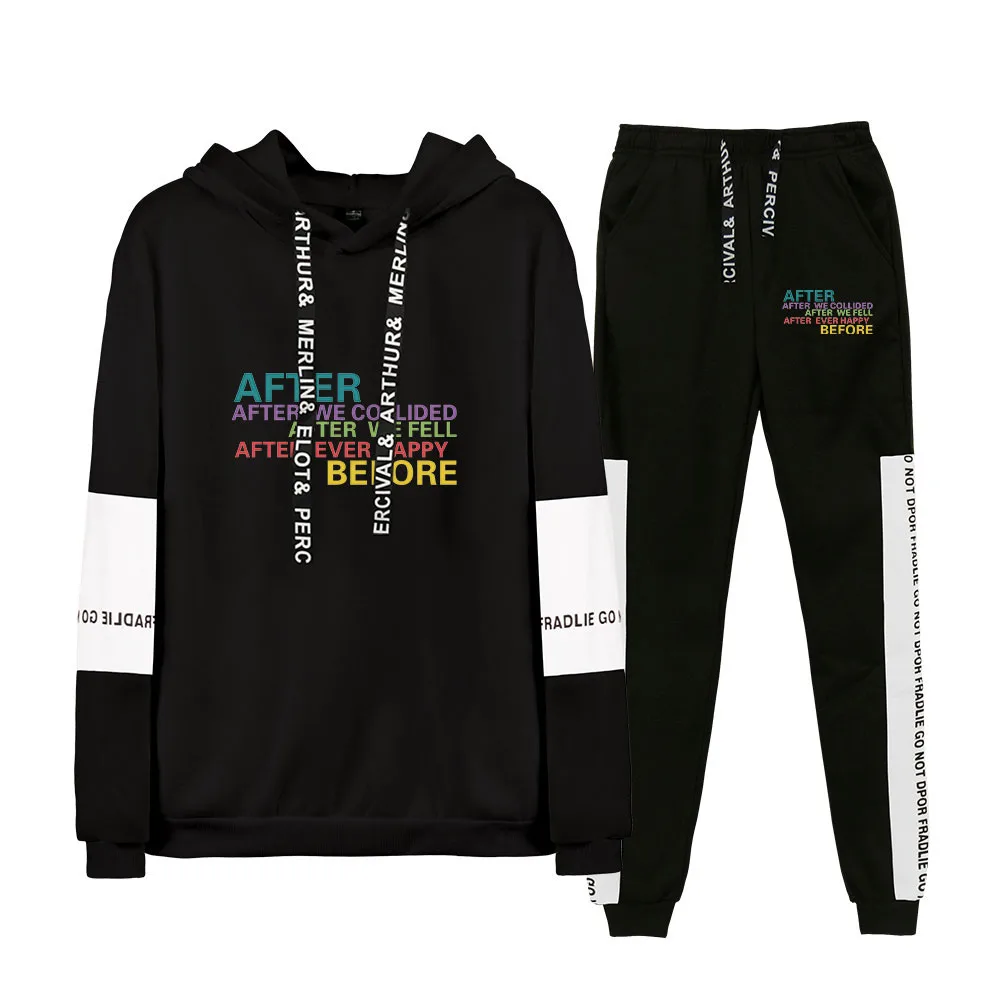 Hot Sale Classic Casual Men Women Hoodie Two Piece Set Hooded Sweatpants Harajuku Style K-pop Sweatshirts Men's Women's Sets
Hot Sale Classic Casual Men Women Hoodie Two Piece Set Hooded Sweatpants Harajuku Style K-pop Sweatshirts Men's Women's Sets