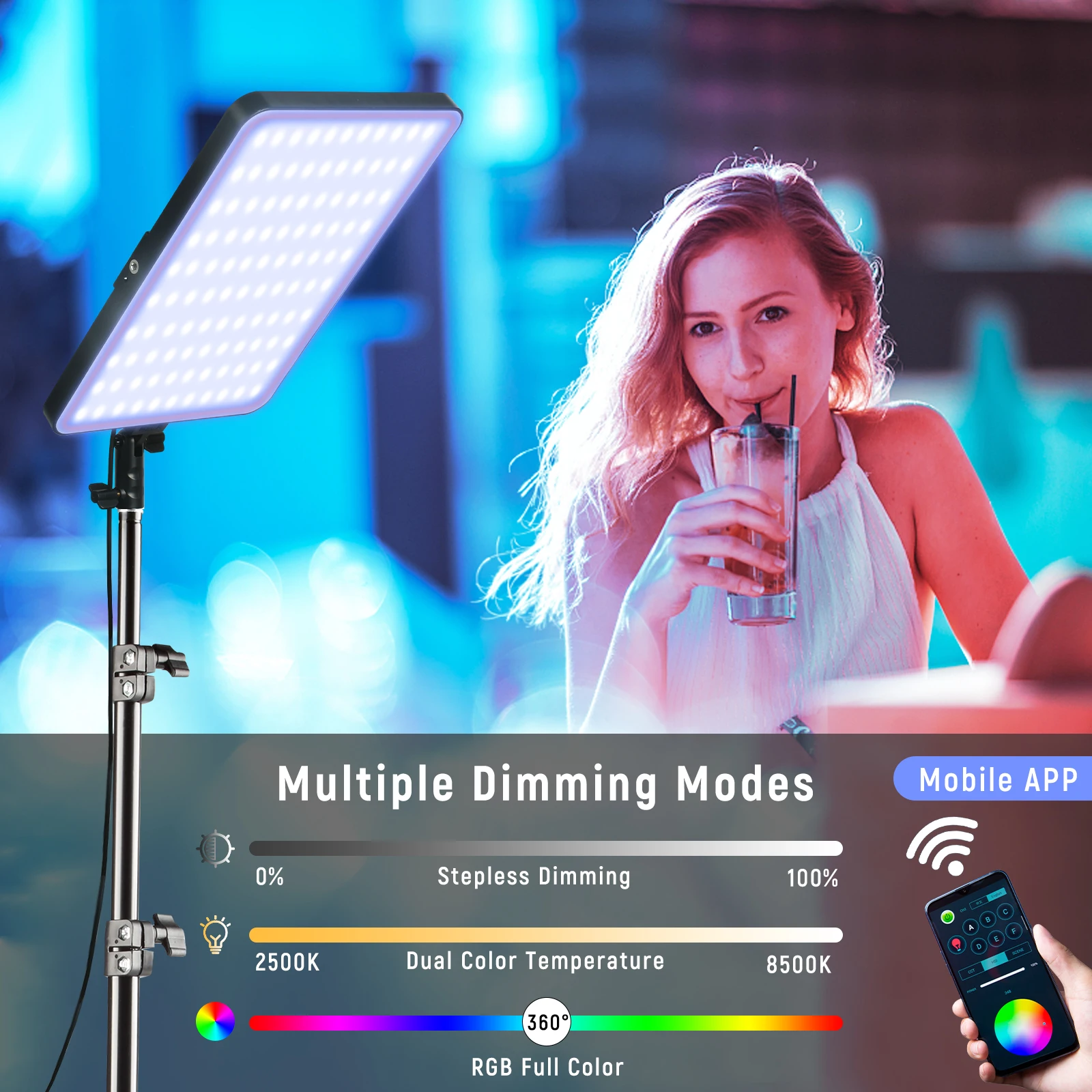 Viltrox weeylite sprite40 RGB lamp APP Control LED Light Full Color Photography Lighting Lamp for Camera Light Full Color Output
Viltrox weeylite sprite40 RGB lamp APP Control LED Light Full Color Photography Lighting Lamp for Camera Light Full Color Output