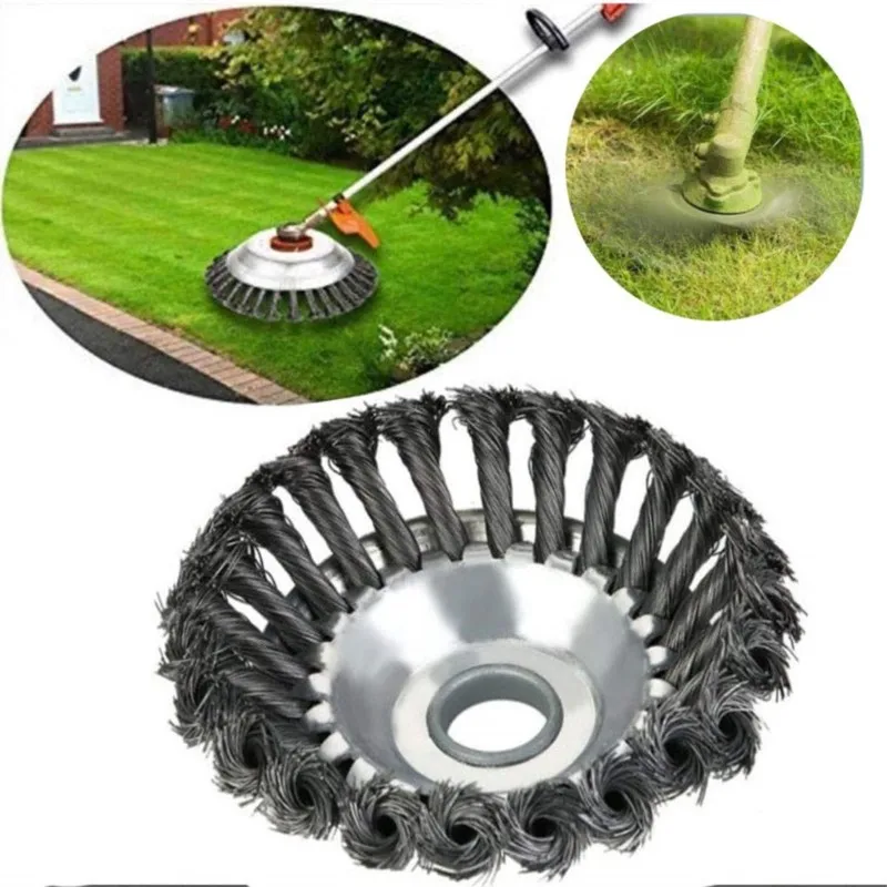 6" 8" Steel Wire Trimmer Head Grass Brush Cutter Dust Removal Grass Plate for Lawnmower Universal Fit Straight Shaft Trimmer
6" 8" Steel Wire Trimmer Head Grass Brush Cutter Dust Removal Grass Plate for Lawnmower Universal Fit Straight Shaft Trimmer