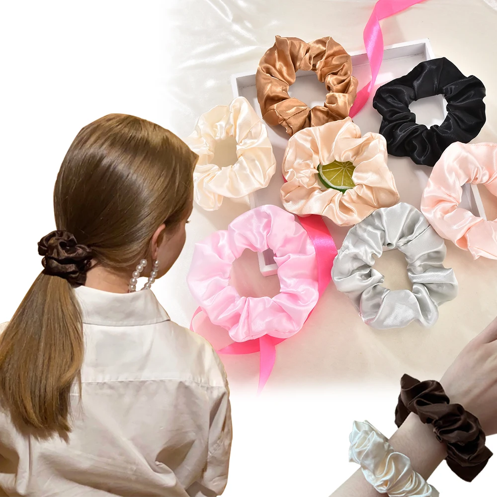 Women Chiffon Elastic Hair Bands Solid Color Scrunchies Headband Hair Ties Ponytail Holder Summer Hair Accessorie For Women
Women Chiffon Elastic Hair Bands Solid Color Scrunchies Headband Hair Ties Ponytail Holder Summer Hair Accessorie For Women