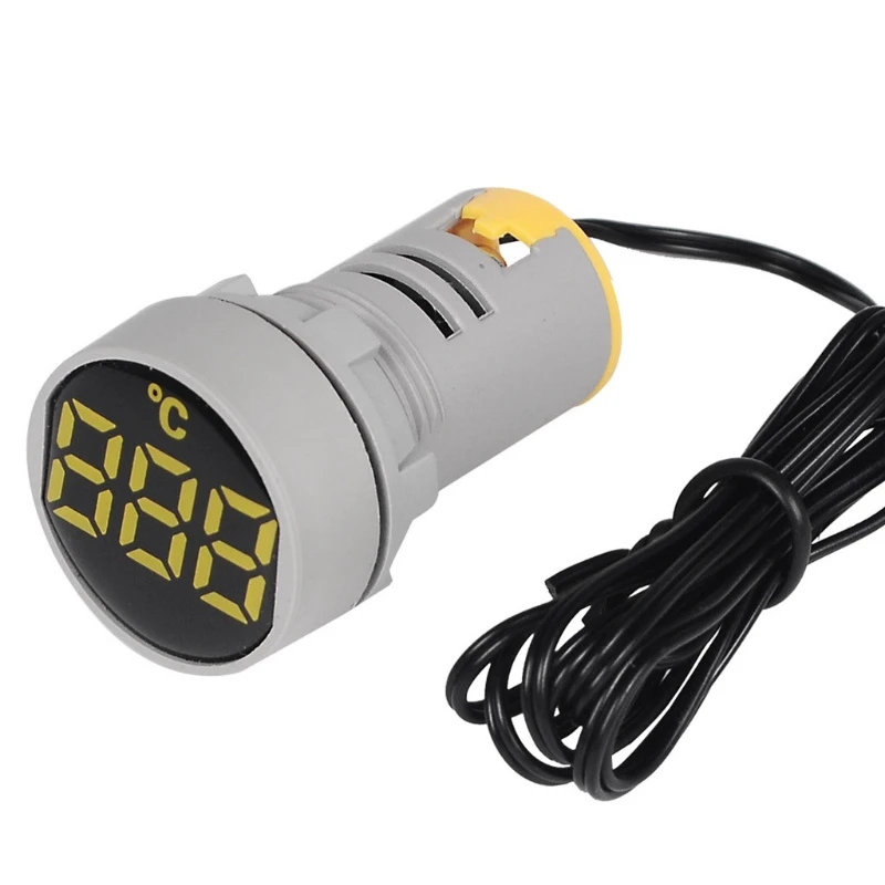 E5BE LED Digital Display Tempetature Indicator Signal Thermometer Measuring Range AC 50-380V 4 Different Colors -20-120℃
E5BE LED Digital Display Tempetature Indicator Signal Thermometer Measuring Range AC 50-380V 4 Different Colors -20-120℃