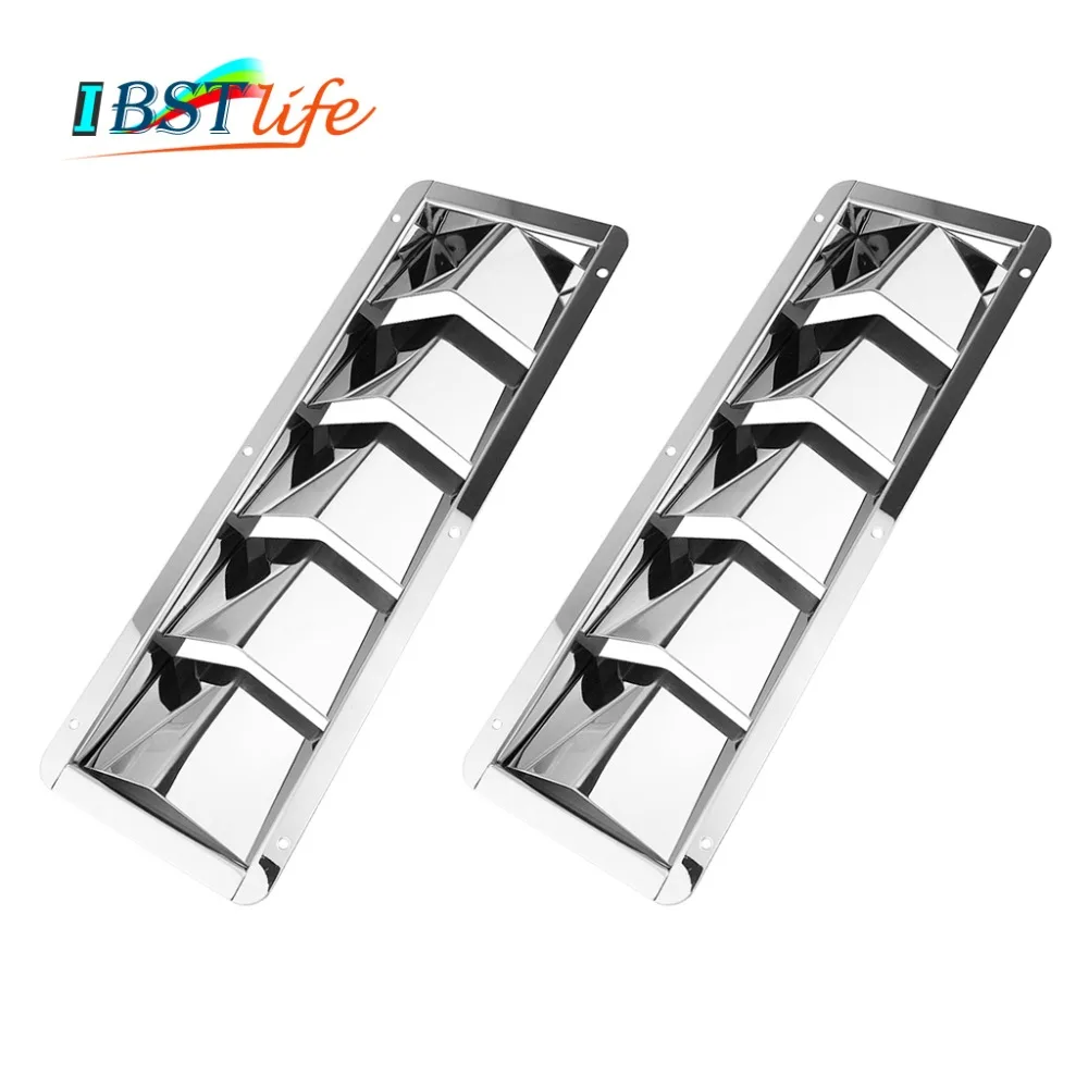 2PCS 5 Slots Stainless Steel 304 Boat Marine Square Air Louver Vent Grille Ventilation Louvered Ventilator Grill Cover
2PCS 5 Slots Stainless Steel 304 Boat Marine Square Air Louver Vent Grille Ventilation Louvered Ventilator Grill Cover