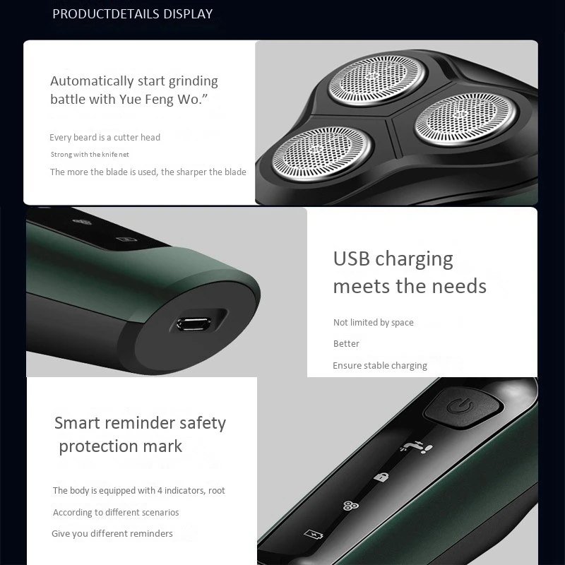 Multifunctional Hair Clipper Rechargeable Wireless Electric Hair Clipper Men's Shaver Nose Hair Trimmer
Multifunctional Hair Clipper Rechargeable Wireless Electric Hair Clipper Men's Shaver Nose Hair Trimmer