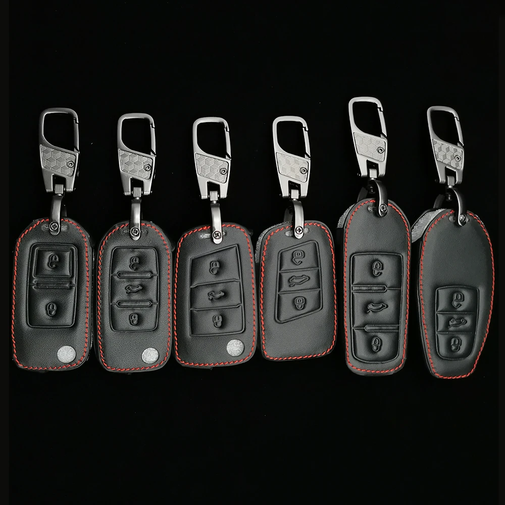 Leather Car Key Case Cover For Volkswagen Polo Tiguan Passat B5 B6 B7 Golf 4 5 6 Mk6 Jetta Lavida For Skoda Octavia Accessories
Leather Car Key Case Cover For Volkswagen Polo Tiguan Passat B5 B6 B7 Golf 4 5 6 Mk6 Jetta Lavida For Skoda Octavia Accessories