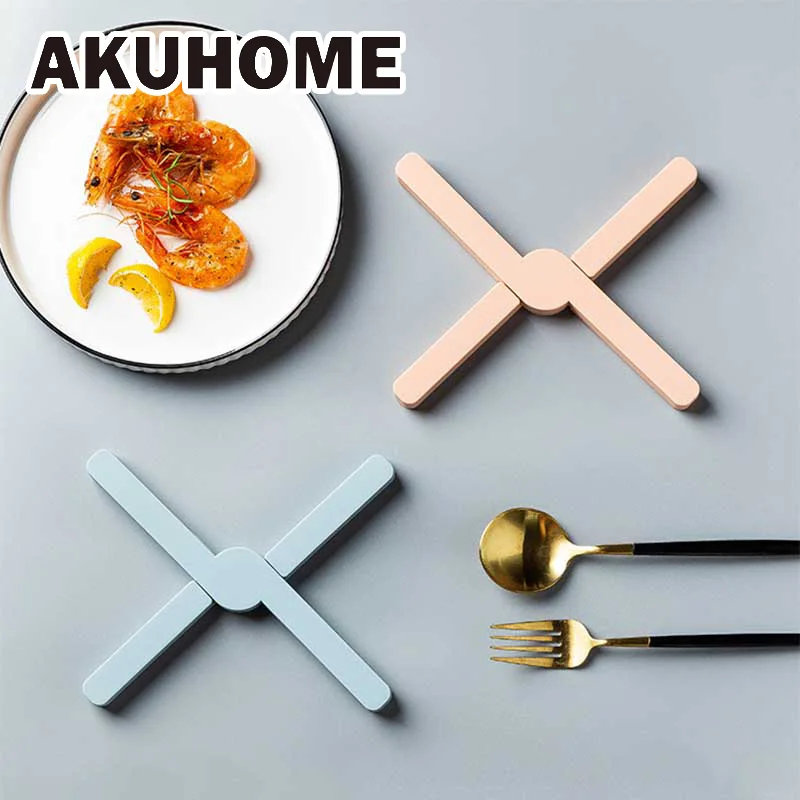 Silicone Foldable Table Mats Creative Heat-resistant Placemats Non-slip Coaster Potholder Kitchen Tools Thicken Insulation Pad
Silicone Foldable Table Mats Creative Heat-resistant Placemats Non-slip Coaster Potholder Kitchen Tools Thicken Insulation Pad