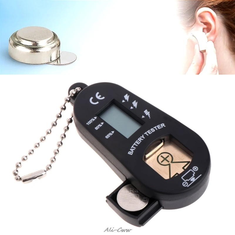 

Hearing Aid Battery Portable Measuring Apparatus Device Electric LCD Screen BC06