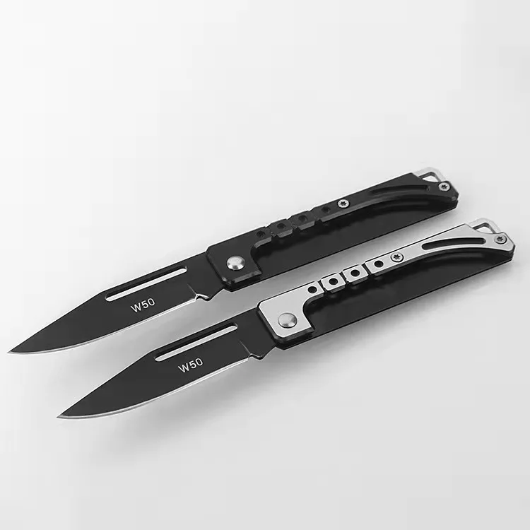 Hunting 58HRC High Hardness 440C Blade Stainless Steel Handle Folding Knife Outdoor Camping Survival Knife EDC Tool
Hunting 58HRC High Hardness 440C Blade Stainless Steel Handle Folding Knife Outdoor Camping Survival Knife EDC Tool