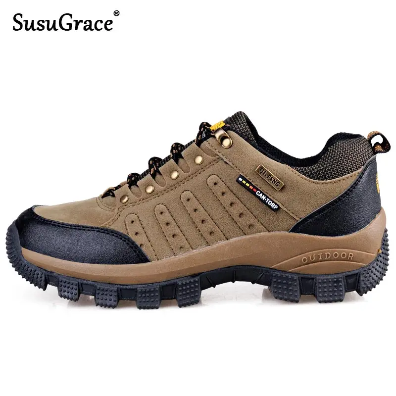 SusuGrace Hot Sale Mens Hiking Shoes Quality Lace-up Mans Sneaker Outdoor Sport Anti-skid Walking Trekking Shoes Plus Size 36-47
SusuGrace Hot Sale Mens Hiking Shoes Quality Lace-up Mans Sneaker Outdoor Sport Anti-skid Walking Trekking Shoes Plus Size 36-47