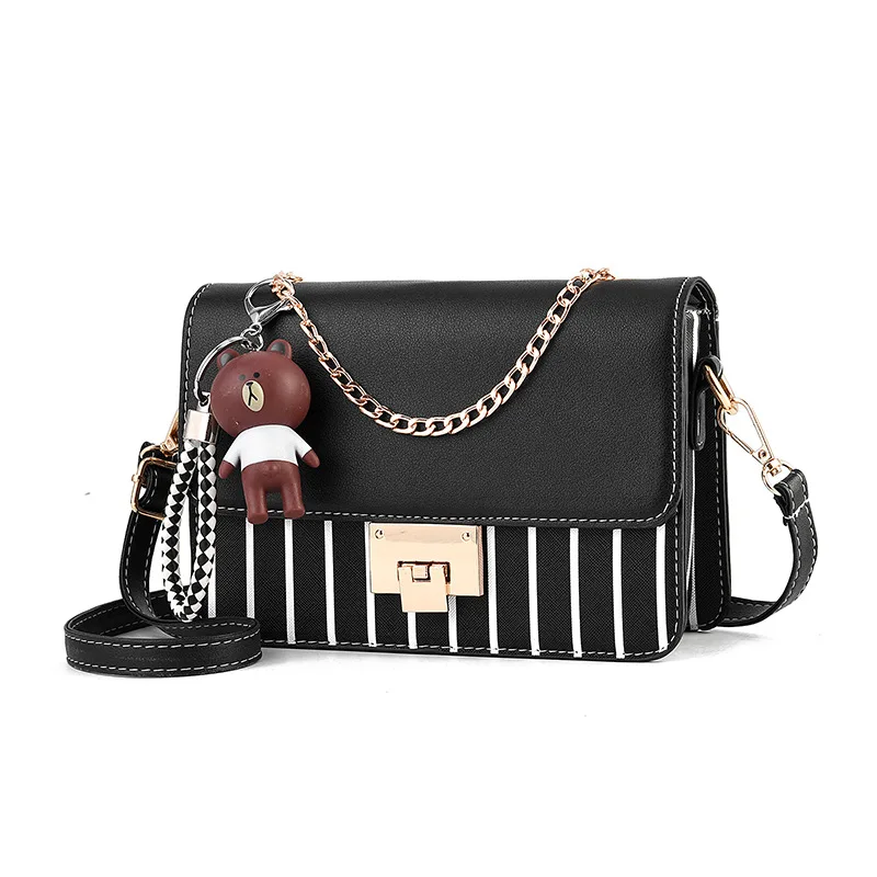 Fashion Stripe Small Square Bag Women Shoulder Famous Design Corssbody Bag Female Messenger Bag Girls HandBags Ladies Purse
Fashion Stripe Small Square Bag Women Shoulder Famous Design Corssbody Bag Female Messenger Bag Girls HandBags Ladies Purse