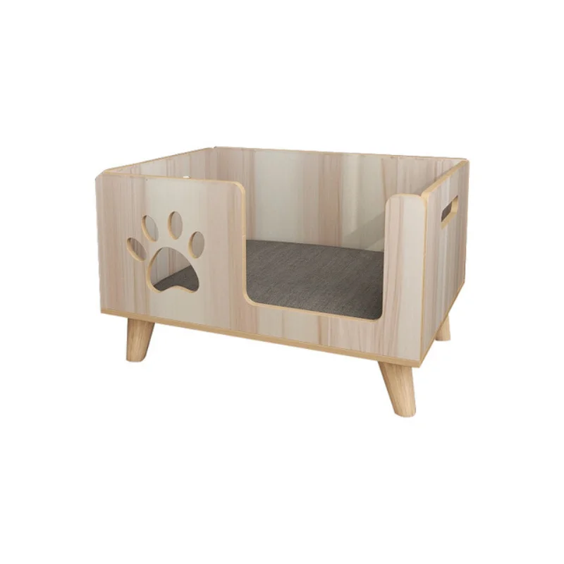 Pet Bed Solid Wood Cat Nest Cat Bed Four Seasons Universal Small Dog Dog Bed Pet Supplies Kennel 
Pet Bed Solid Wood Cat Nest Cat Bed Four Seasons Universal Small Dog Dog Bed Pet Supplies Kennel