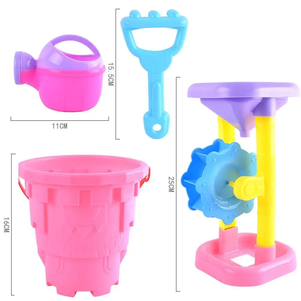 7pcs/set Beach Toy Sand Bucket Sandglass Sand Shovel Summer Shovel Sandpit Sandglass Outdoor Tool For Kids Toy V3C5
7pcs/set Beach Toy Sand Bucket Sandglass Sand Shovel Summer Shovel Sandpit Sandglass Outdoor Tool For Kids Toy V3C5