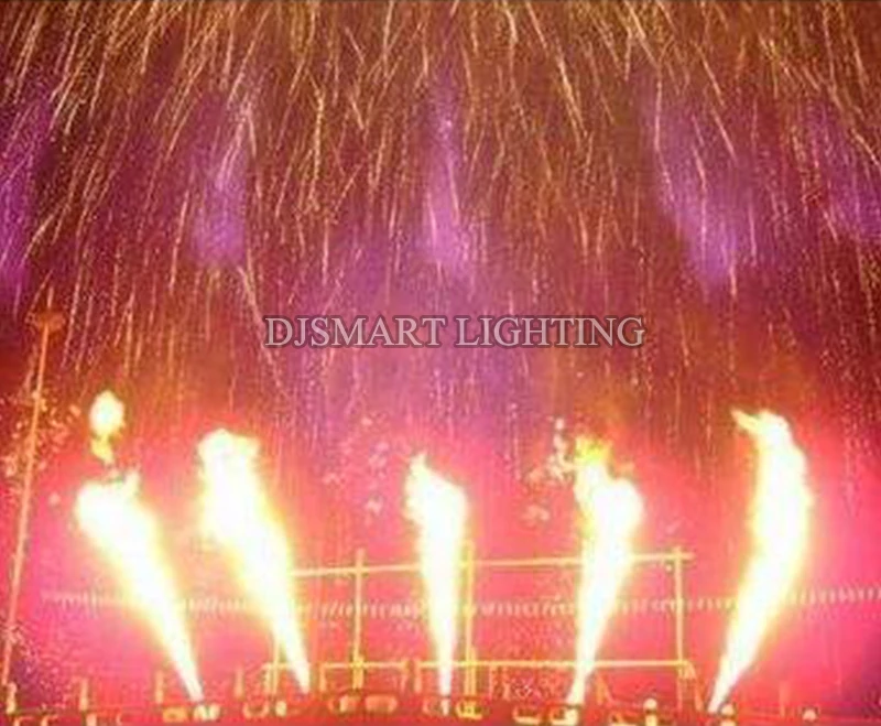 200 Вт dmx Пожарная машина сценический эффект цветное пламя проектор праздничное
