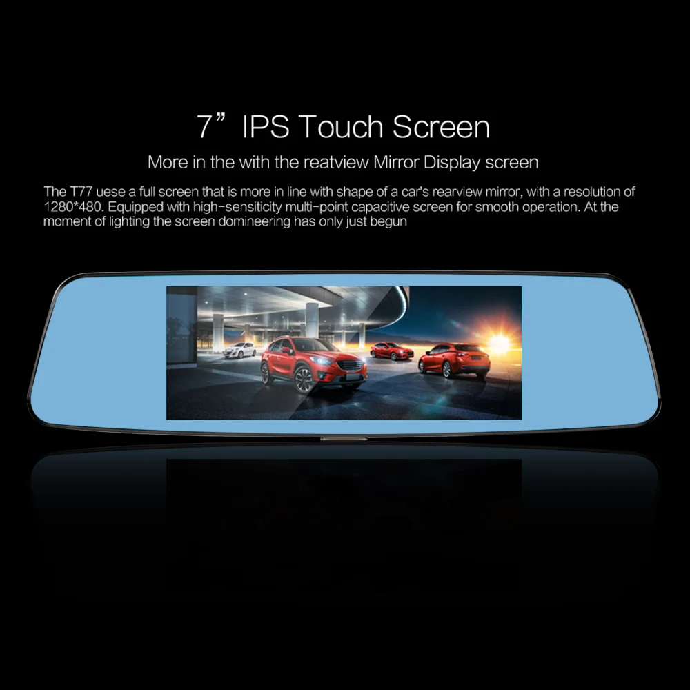 Anytek Touch Screen 1080P Car DVR Motion Detection G-Gensor Dash Cam Night Vision Camera Rearview Mirror Camera
Anytek Touch Screen 1080P Car DVR Motion Detection G-Gensor Dash Cam Night Vision Camera Rearview Mirror Camera