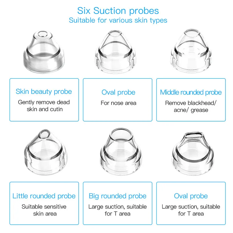 6 In 1 Smart Blackhead Remover Phone Display WiFi Connection Professional Vacuum Suction Pore Cleaner Acne Comedone Extractor 45
6 In 1 Smart Blackhead Remover Phone Display WiFi Connection Professional Vacuum Suction Pore Cleaner Acne Comedone Extractor 45