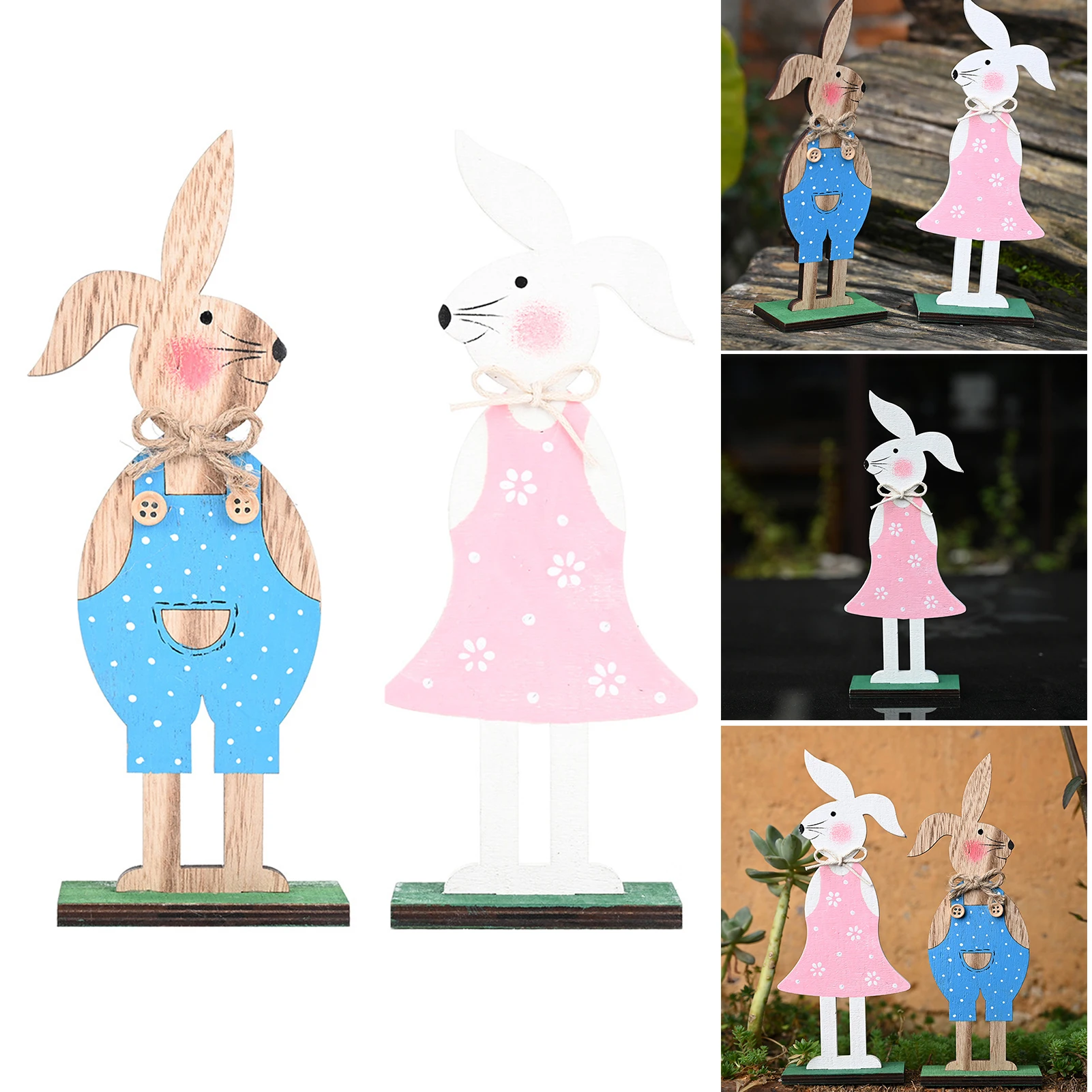Hot Easter Decorations Rabbit Wooden Ornaments Wood Crafts Toys Gifts Ornaments for Home Easter Party Decor D6
Hot Easter Decorations Rabbit Wooden Ornaments Wood Crafts Toys Gifts Ornaments for Home Easter Party Decor D6