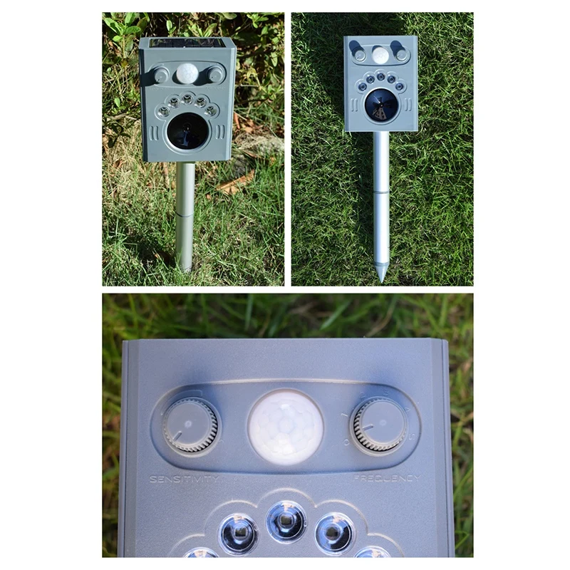 Animal Bird Repeller Solar Powered Outdoor Cat Dog Repellent Ultrasonic Use Garden Repellent Cat Dog Fox Sonic Deterrent
Animal Bird Repeller Solar Powered Outdoor Cat Dog Repellent Ultrasonic Use Garden Repellent Cat Dog Fox Sonic Deterrent